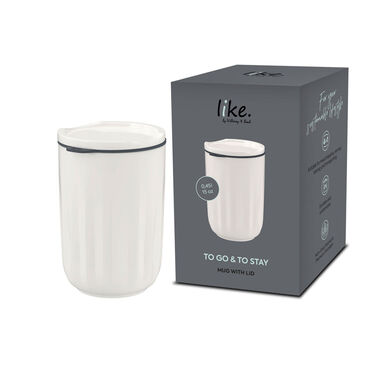 Чашка з кришкою 450 мл, Біла ToGo&ToStay Villeroy & Boch