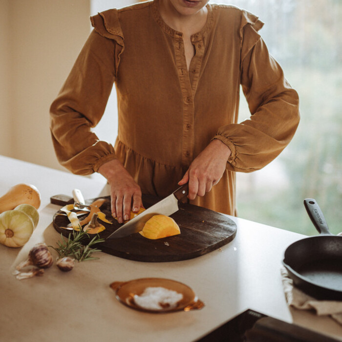 Нож для шеф-повара Fiskars Folken FSC 20 см (1075696)