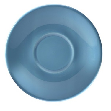 Блюдце 16 см, голубое, Color Tea, GenWare