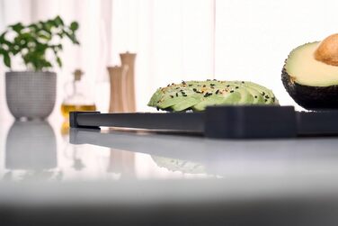 Обробна дошка 42 x 30 см, деревоволокно, чорний Zwilling