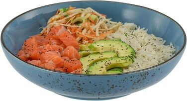 Набір керамічних мисок, 4 предмети, блакитний Aqua Nature Collection Creatable