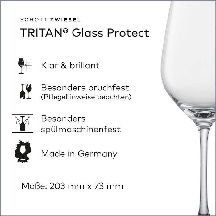 Келих для білого вина 0,29 л, набір 6 предметів, Vina Schott Zwiesel