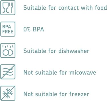 Банки для зберігання з кришкоюний 3 предмети Mepal