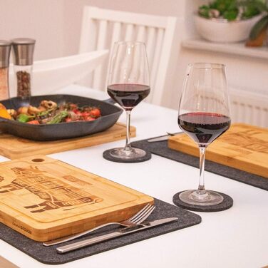 Дошка сервірувальні 33 x 23 см 2 шт DuneDesign