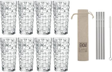 Набір склянок для лонг-дринків 0,4 л, 8 предметів, Bossa Nova Nachtmann