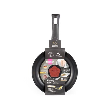 Сковорідка Fissman FAVORITE 20x4 см з індукційним антипригарним дном алюміній (4588)