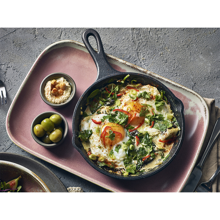 Сковорода 780 мл, 20 x 3.4 см чавунна GenWare