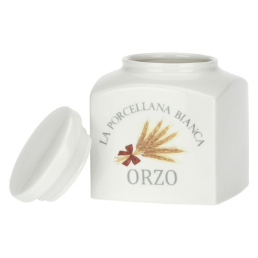 Банка для ячменя фарфор 500 мл La Porcellana Bianca