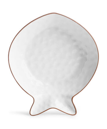 Піала для морепродуктів велика 31х26х7 см біла Sagaform