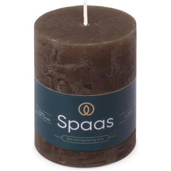 Свічка Spaas Rustic Pillar 70/95 мм 35 шт. - світло-рожева (темно-коричнева)