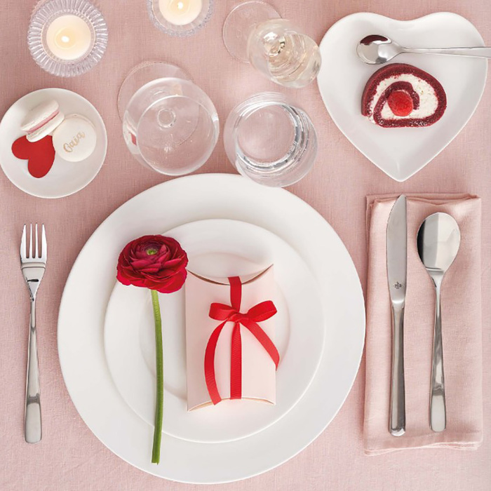 Миска HEART La Porcellana Bianca CUPIDO, фарфор, 13 х 13 х 5 см