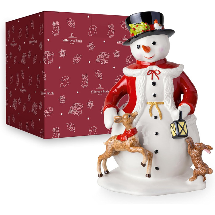 Рождественская фигурка Снеговик 24 х 36 см Christmas Toys Villeroy & Boch