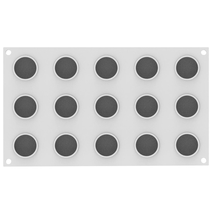 BIGNE PERFETTO 30 Форма силіконова Ø 45 h25 мм (15х30мл)