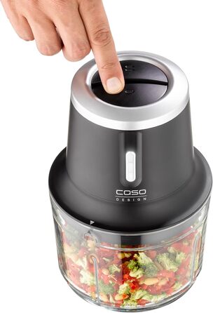 Акумуляторний подрібнювач з 4 лезами з нержавіючої сталі, гнучкий і готовий до використання в будь-якому місці, до 60 хв. Час роботи, 2 300 об/хв, універсальні аксесуари