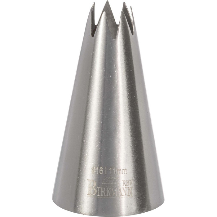Насадка для крему, 1,1 см, # 16 RBV Birkmann