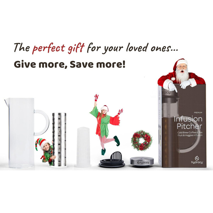 Чайник заварювальний скляний 1,5 л Hydracy