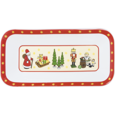 Блюдо прямокутне 18 x 9 см Aronda Erzgebirge Kahla