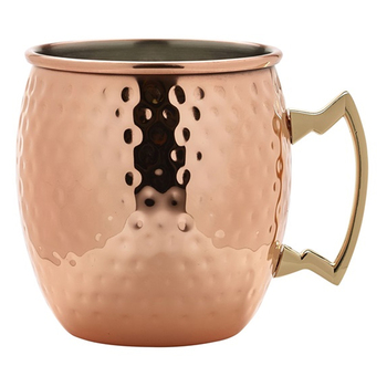Кухоль металевий 550 мл, мідне покриття, Barrel Mugs, GenWare