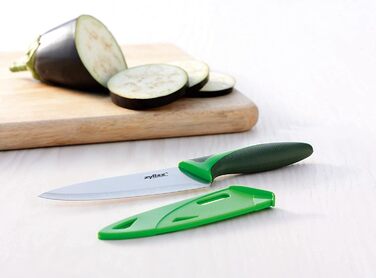 Набор ножей Zyliss E72404 3 шт., 9 см / 10 см / 14 см, зеленый/красный/фиолетовый, набор кухонных ножей Универсальный нож / нож для очистки овощей / нож для очистки овощей / нож для очистки овощей, 5 лет гарантии Набор из 3 ножей