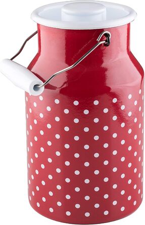 Глек для молока 2л, червоний Riess