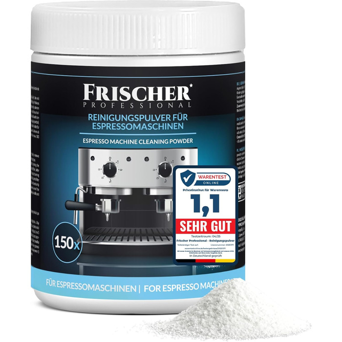 Порошок для чищення кавоварок 900 г FRISCHER PROFESSIONAL