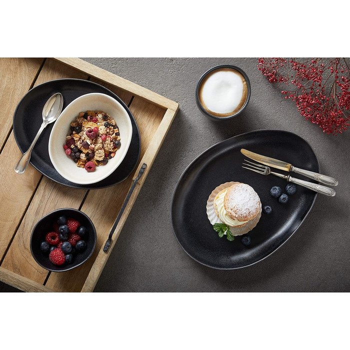 Набір тарілок  27х20х3 см, 4 предмети, Pietra Creatable