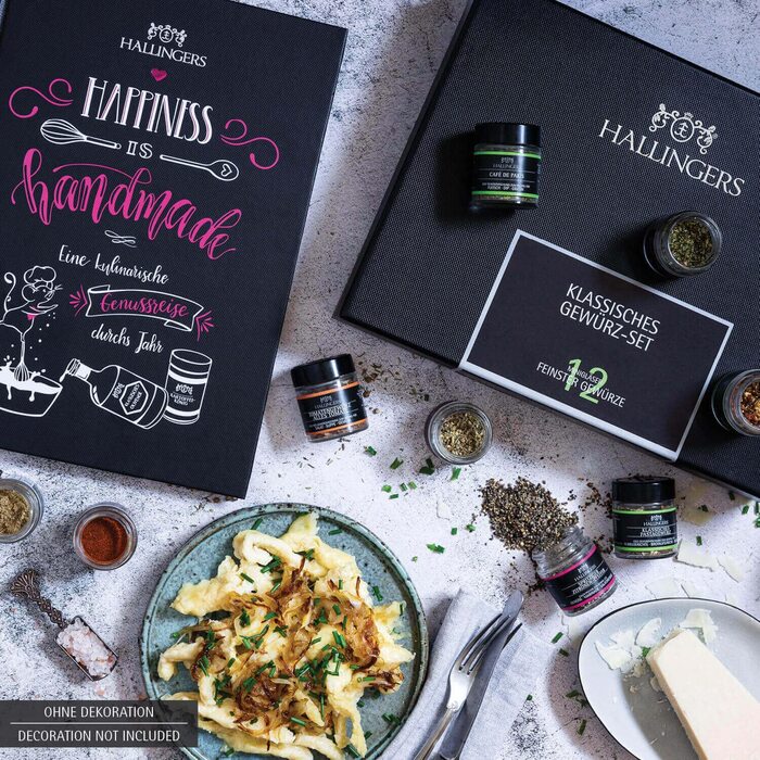 Подарунковий набір спецій ручної роботи, 12 спецій з усього світу (набір) - Літній подарунок та ідеальний подарунок для барбекю День народження, вітання, новосілля, річниця, дружба, Gen Selection, 12 спецій (73651) (Класична спеція., 12 спецій (73612))