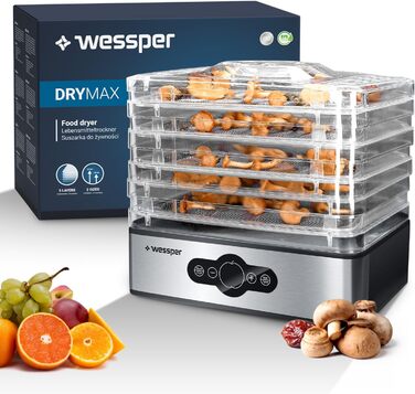 Дегідратор на 5 полиць, 240 Вт Wessper