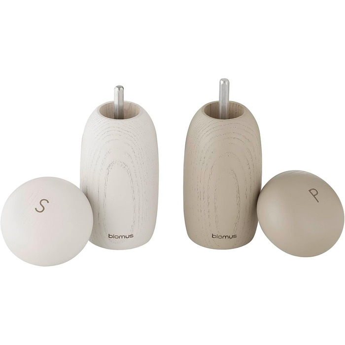 Набір з 2 млинів для солі та перцю 6 х 13 см Moli Blomus