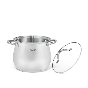Кастрюля со стеклянной крышкой 20 см 5,4 л FAVIO Fissman