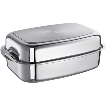 Універсальна сковорода, 36 x 25 см, нержавіюча сталь, 67067-36