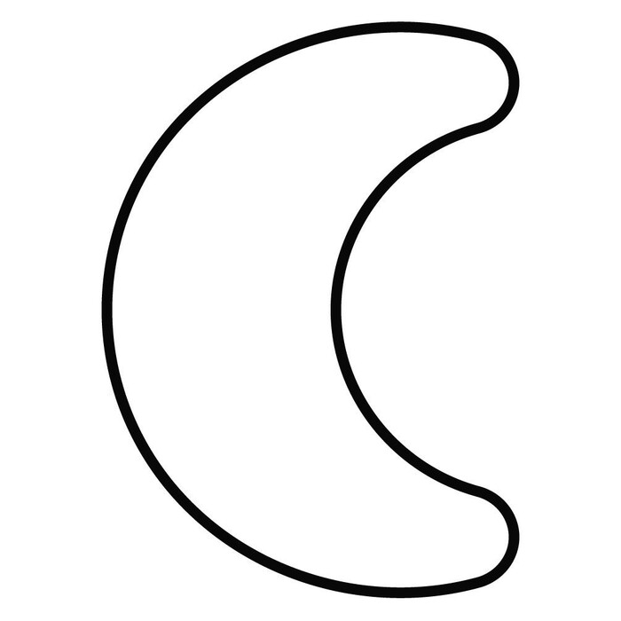 Формочка для печива Півмісяць металева 6 см Kaiser