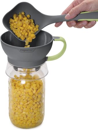 Набір для консервації 5 предметів зелений Presto