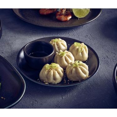 Соусник 7.8*h 4.3 см, 130 мл, черный, Terra Porcelain Black, GenWare