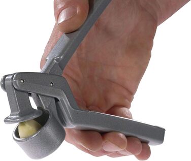 Чесночный пресс Westmark - Premium Graphite Edition - вкл. чистящий элемент - не требует очистки - для чеснока, имбиря и Ко - меньше усилий (Novapress)