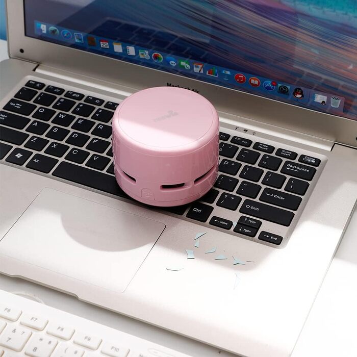 Міні-пилосос бездротовий 2 Вт рожевий Tihoo