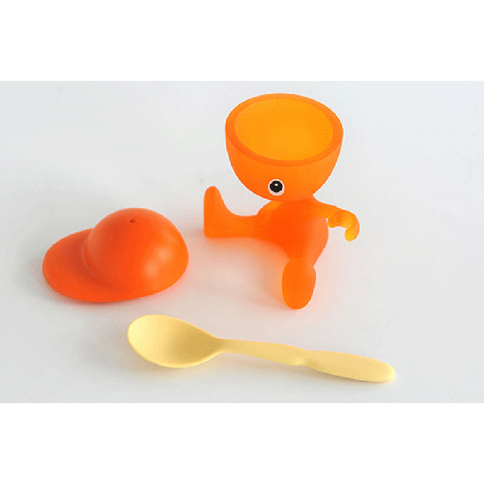 Тримач для яйця 8 х 11,5 х 9 см помаранчевий Cico Alessi