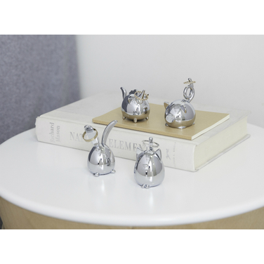 Підставки для кілець squiggy 3 штуки хром Umbra