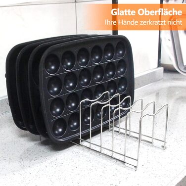 Подставки для посуды на 10 отделений 2 шт черный FLSEPAMB