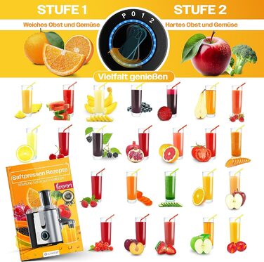 Соковижималка  для овочів і фруктів, 1100 Вт KESSER