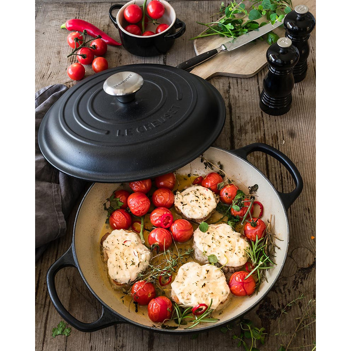 Гусятница / жаровня 27 см, помаранчевий Le Creuset