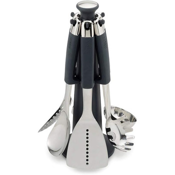 Набір посуду Joseph Joseph Elevate Carousel, 6 предметів, багатобарвний (блок з нержавіючої сталі, чорний)