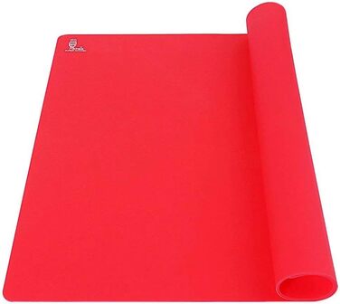 Антипригарний килимок для випічки 60 x 40 см червоний SUPER KITCHEN