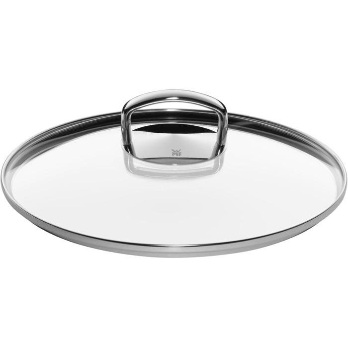 Сковорода для тушкування 28 см зі скляною кришкою, сіра Fusiontec Mineral WMF