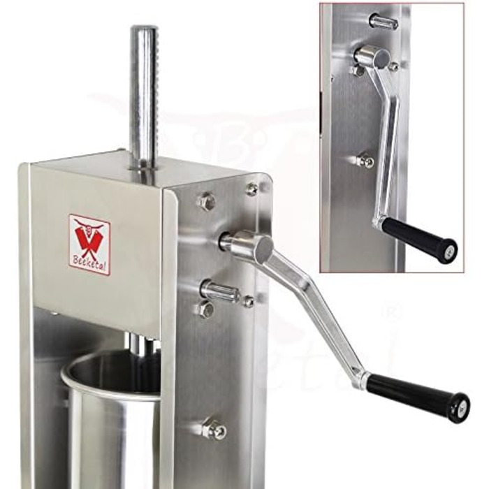 Наповнювач для ковбас промисловий горизонтальний 7 л BTH07 Beeketal