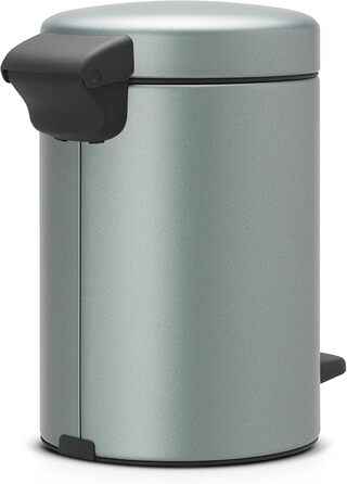 Сміттєвий бак з педаллю 3 л безшумний мятний металік NewIcon Brabantia