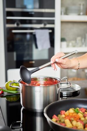 Каструля 16 см з кришкою Basic Line Rosle