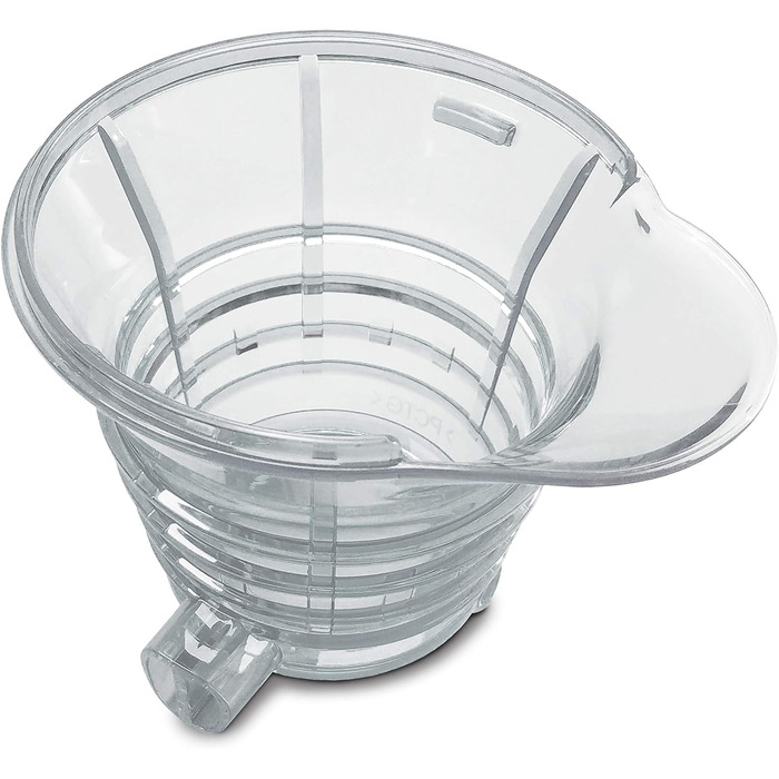 Дизайн повільної соковижималки, результат тесту 'Дуже добре', соковижималка для фруктів, овочів і зелені, великий завантажувальний отвір 75 мм Ø для цілих фруктів, з ситом для соку і сорбету, чорний, нержавіюча сталь, 500 -