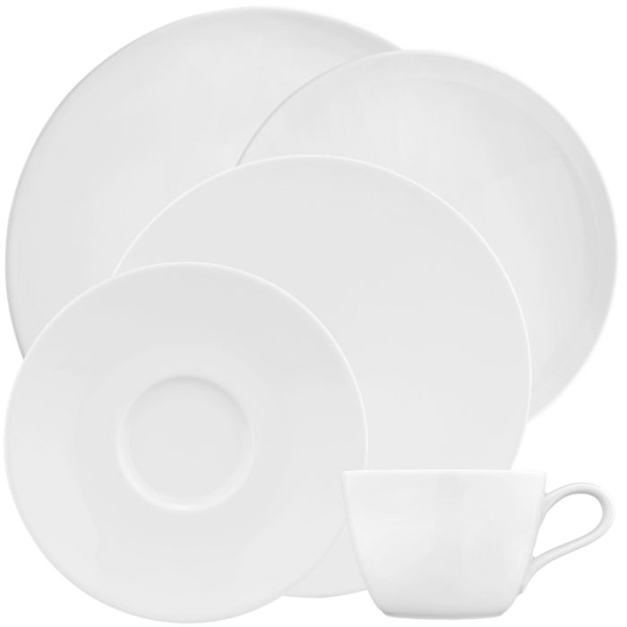 Набір столового посуду 30 предметів білий Fashion Seltmann