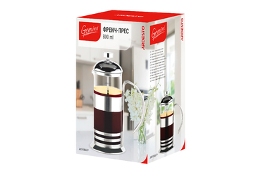 ARDESTO Gemini Asti Френч-пресс, 800 мл, нержавеющая сталь, стекло